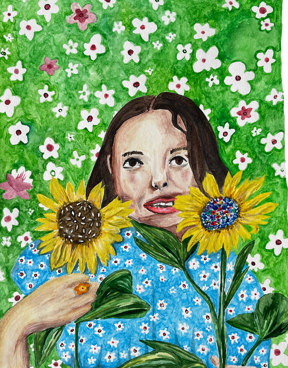 flower girl (digital download print)