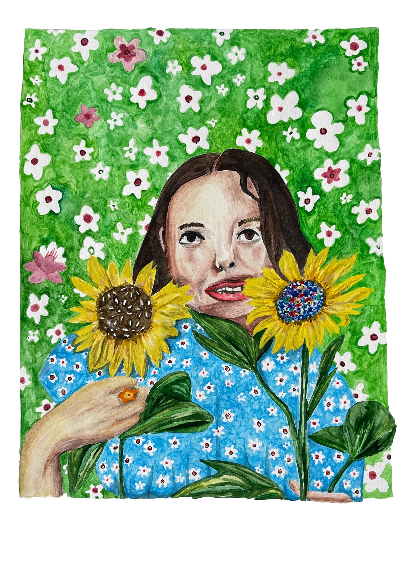 flower girl (fine art print)