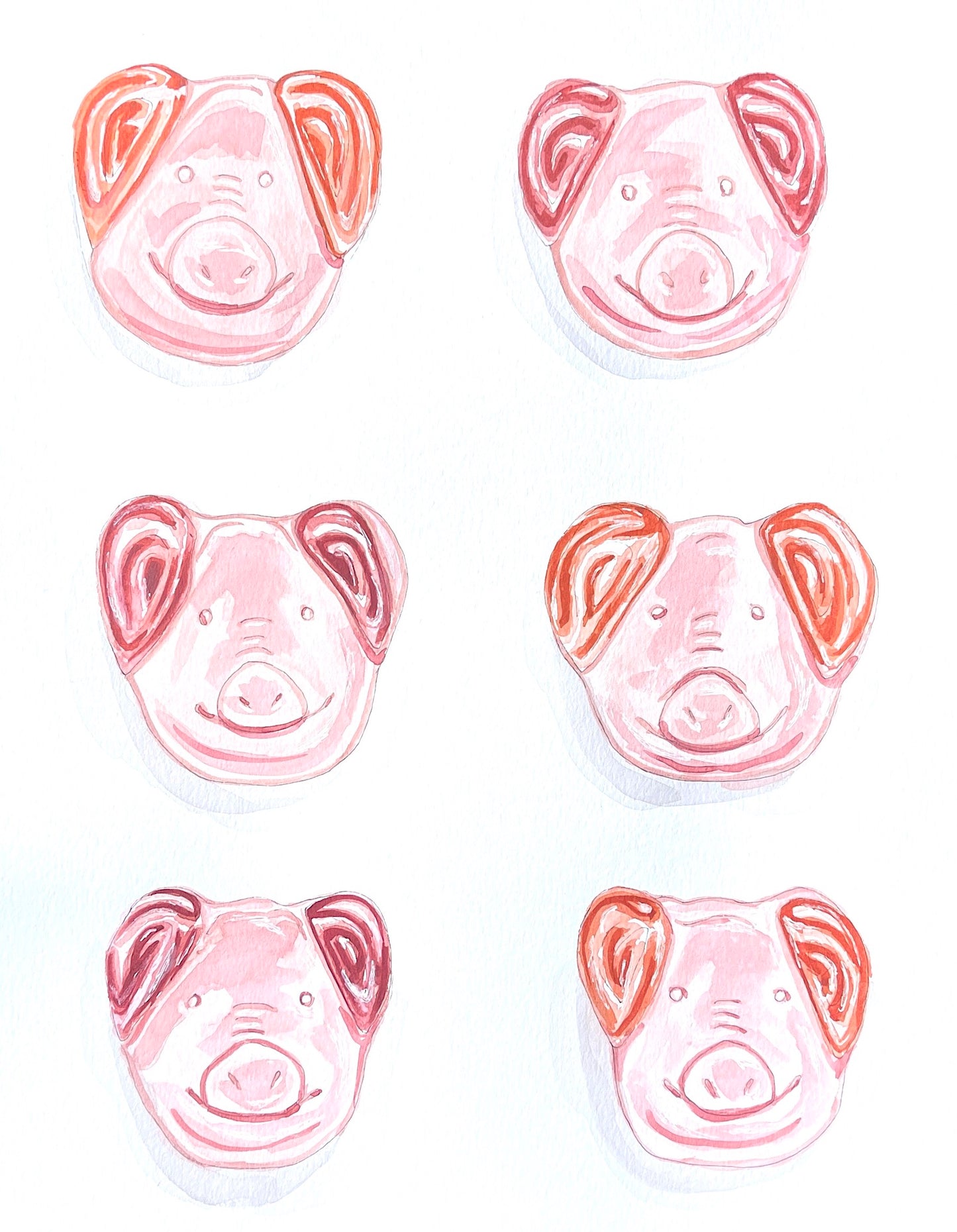 this is not a percy pig for legal reasons (fine art print)