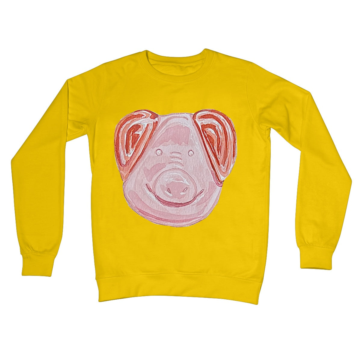 this is not a percy pig for legal reasons Crew Neck Sweatshirt