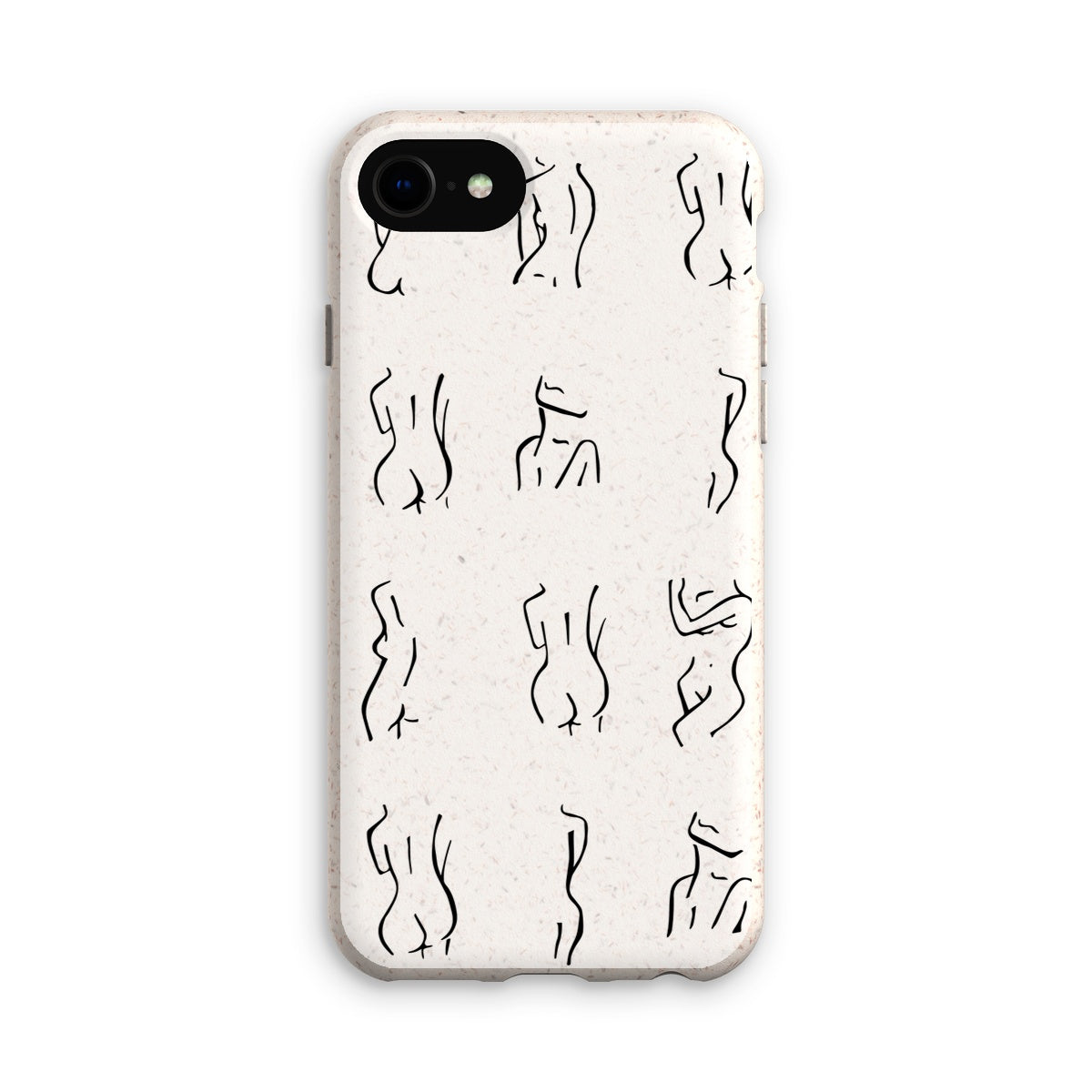 bodies bodies bodies (white) Eco Phone Case