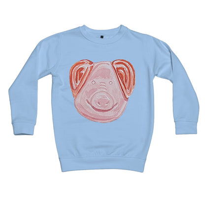 this is not a percy pig for legal reasons Kids Sweatshirt