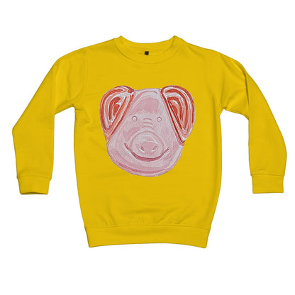 this is not a percy pig for legal reasons Kids Sweatshirt