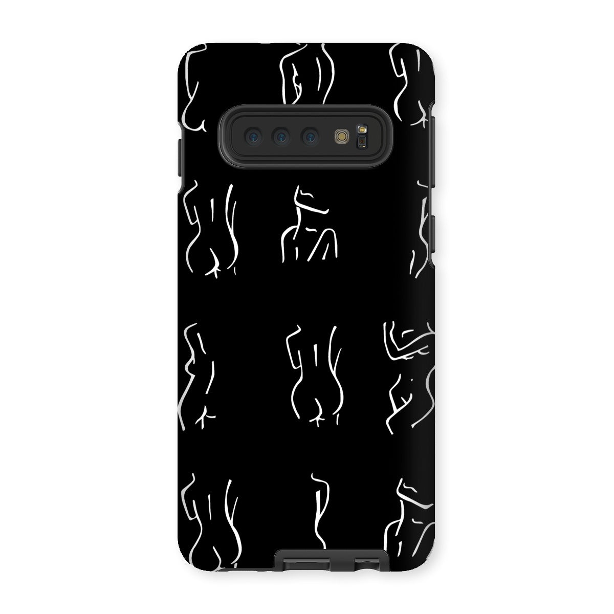 bodies bodies bodies (black) Tough Phone Case