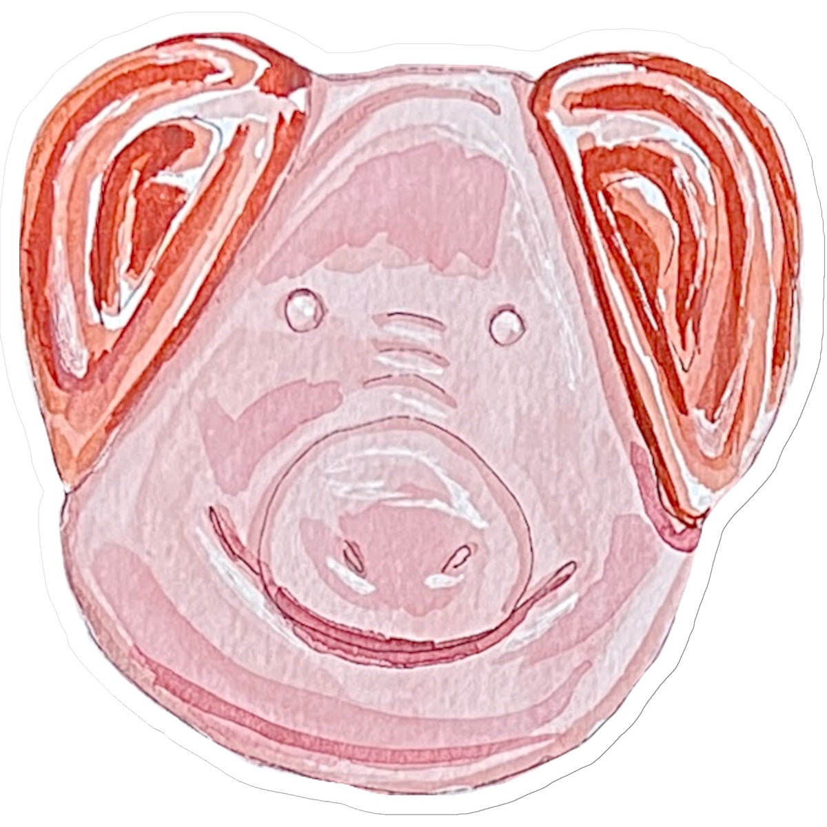 this is not a percy pig for legal reasons Sticker