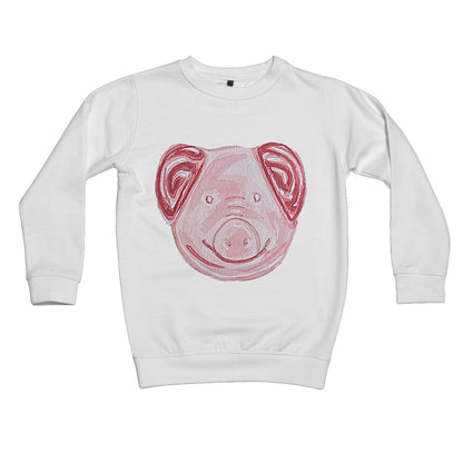 this is not a percy pig for legal reasons Kids Sweatshirt