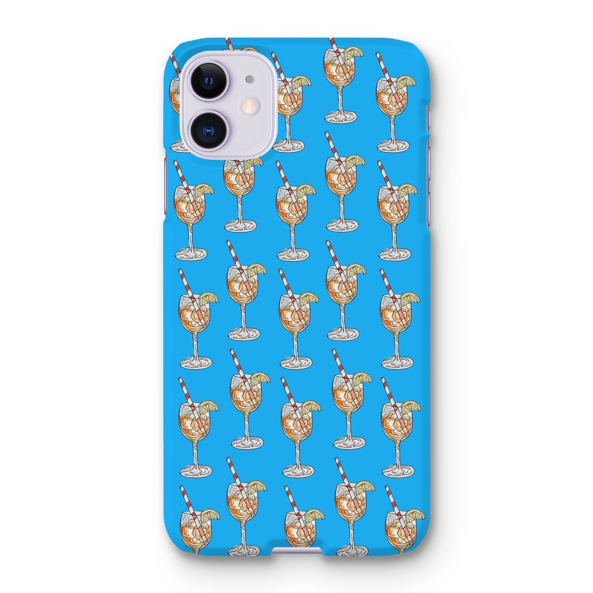 fuck this shit give me an aperol spritz Snap Phone Case