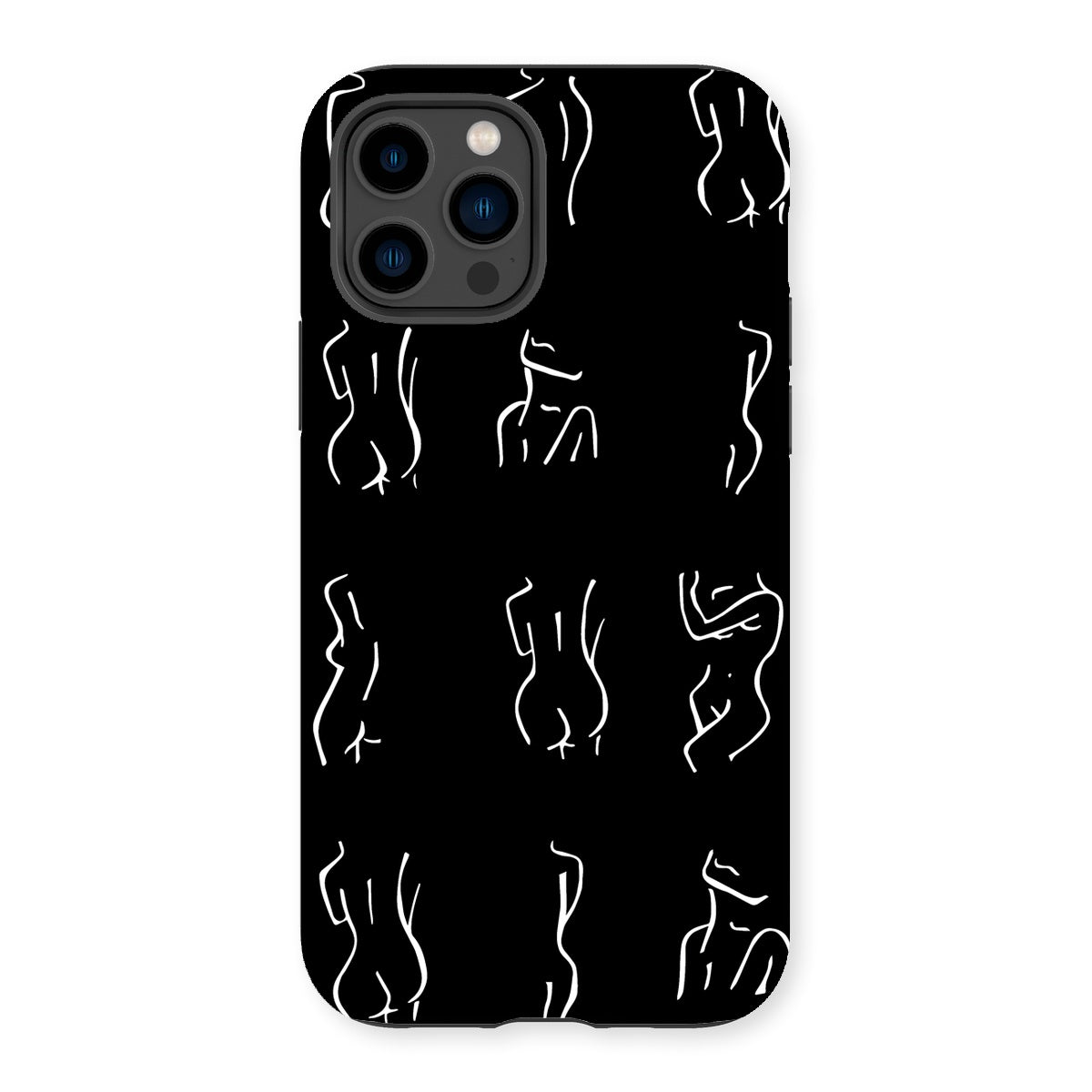 bodies bodies bodies (black) Tough Phone Case