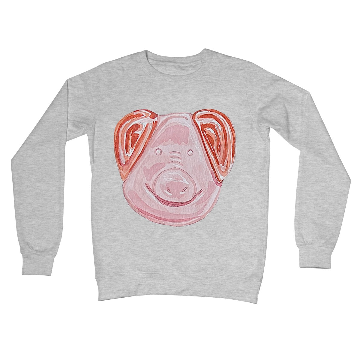 this is not a percy pig for legal reasons Crew Neck Sweatshirt