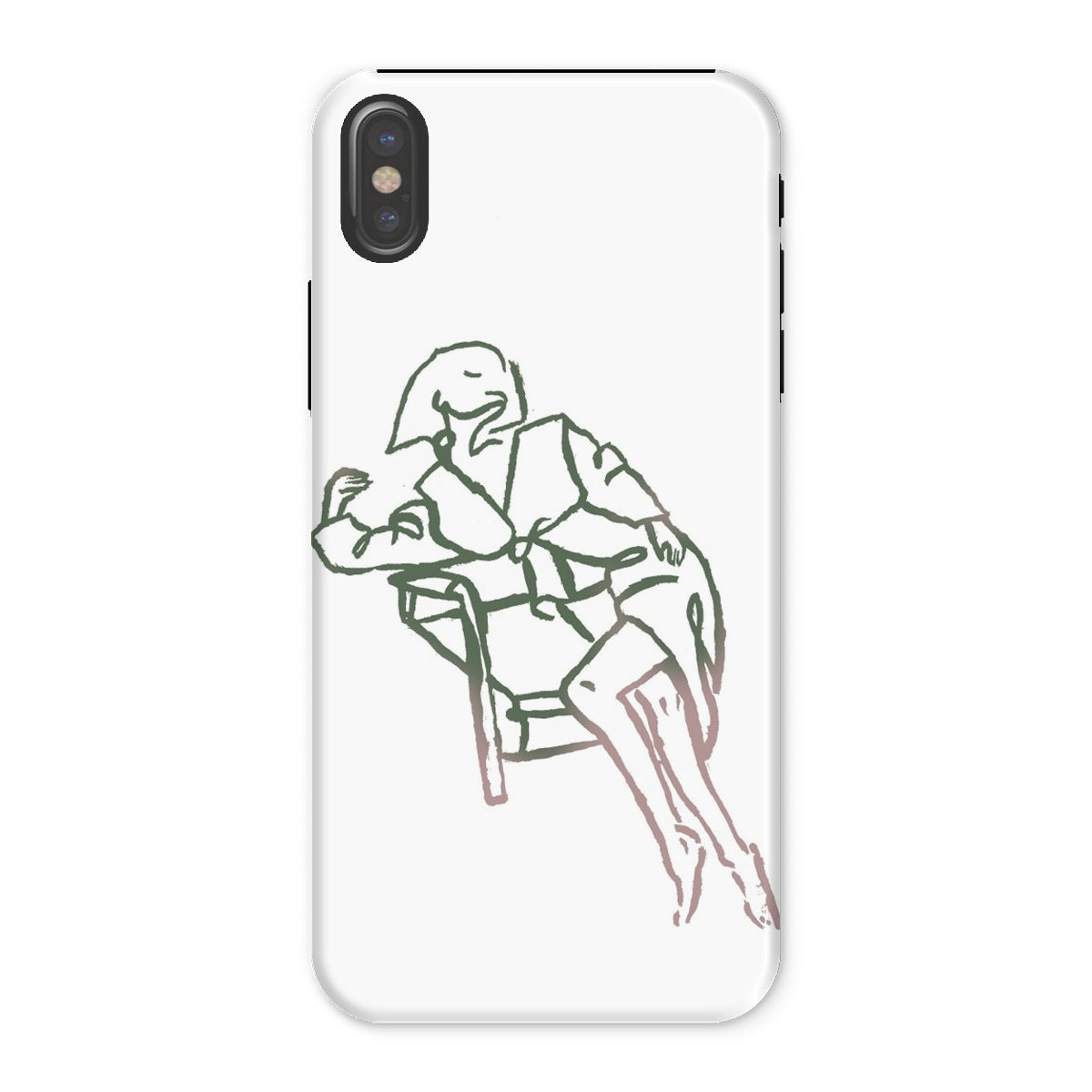 Sit back and look pretty Tough Phone Case