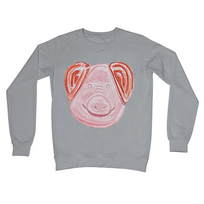 this is not a percy pig for legal reasons Crew Neck Sweatshirt