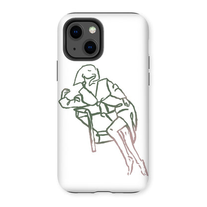 Sit back and look pretty Tough Phone Case