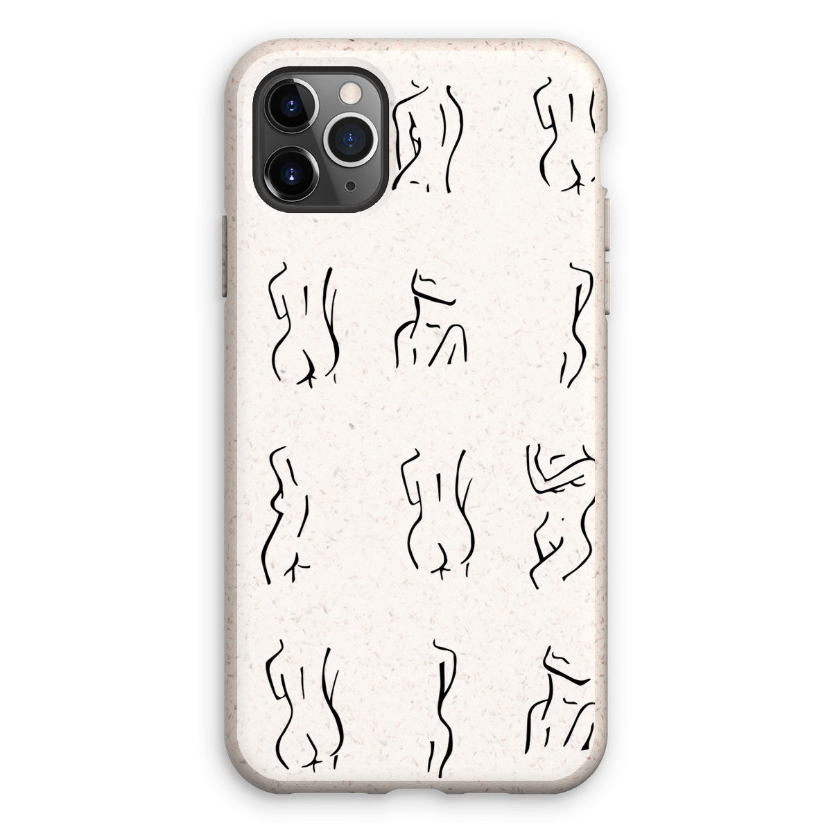 bodies bodies bodies (white) Eco Phone Case