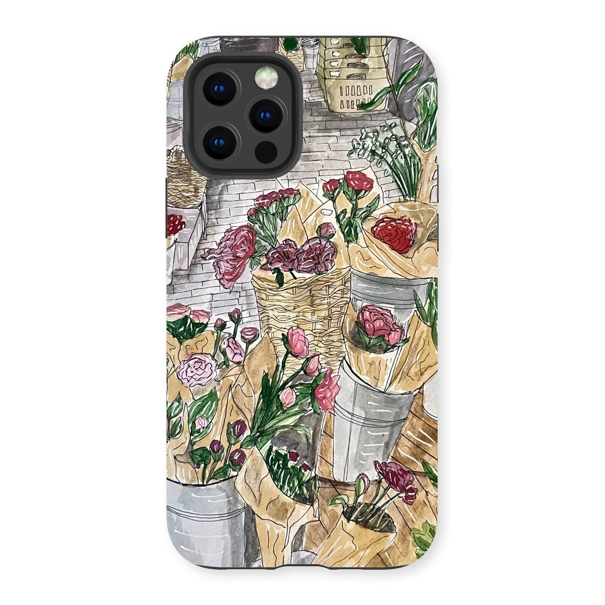 i can buy myself flowers Tough Phone Case