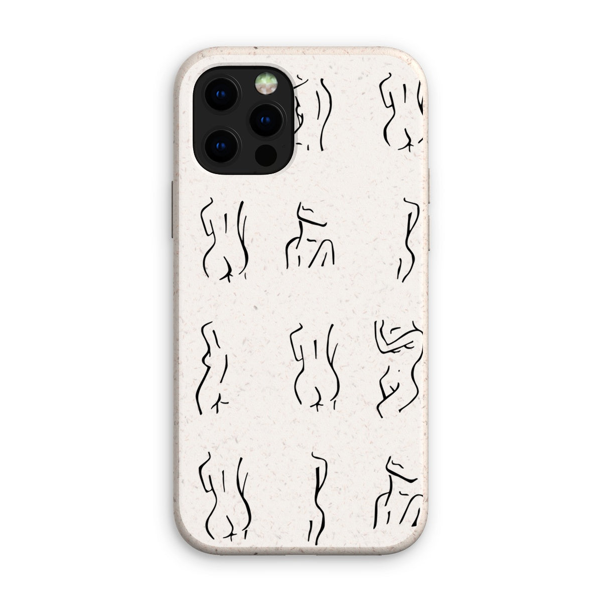 bodies bodies bodies (white) Eco Phone Case