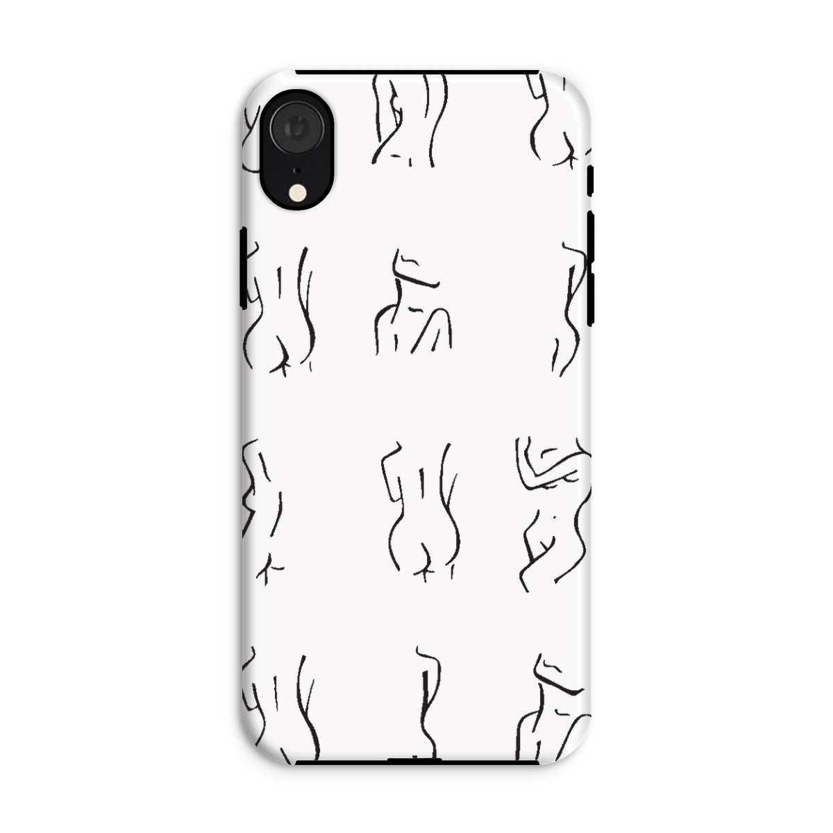 bodies bodies bodies (white) Tough Phone Case