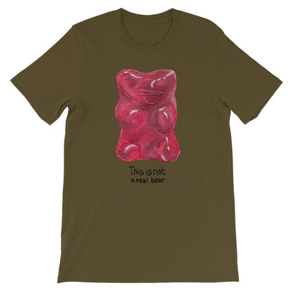 this is not a real bear Unisex Short Sleeve T-Shirt