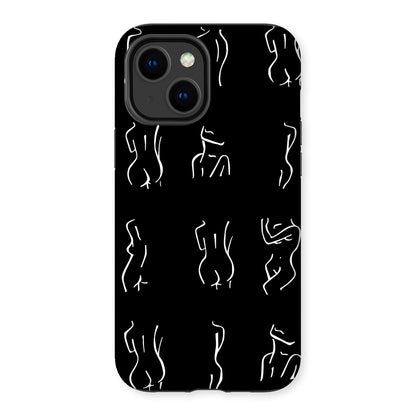 bodies bodies bodies (black) Tough Phone Case