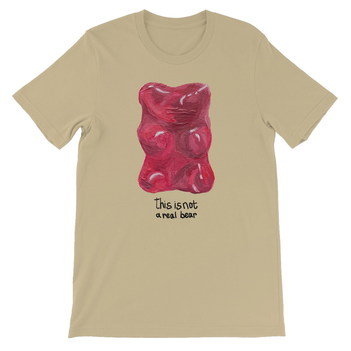 this is not a real bear Unisex Short Sleeve T-Shirt