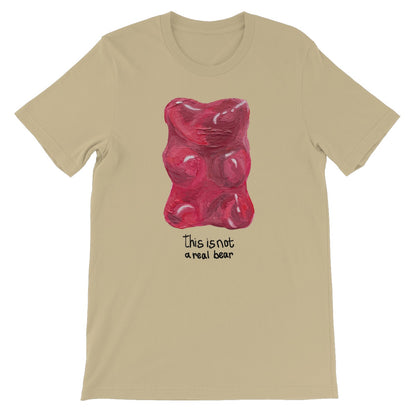 this is not a real bear Unisex Short Sleeve T-Shirt