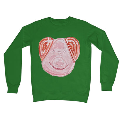 this is not a percy pig for legal reasons Crew Neck Sweatshirt