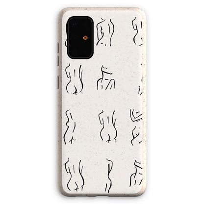 bodies bodies bodies (white) Eco Phone Case