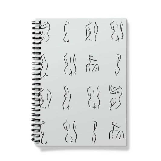 bodies bodies bodies (white) Notebook