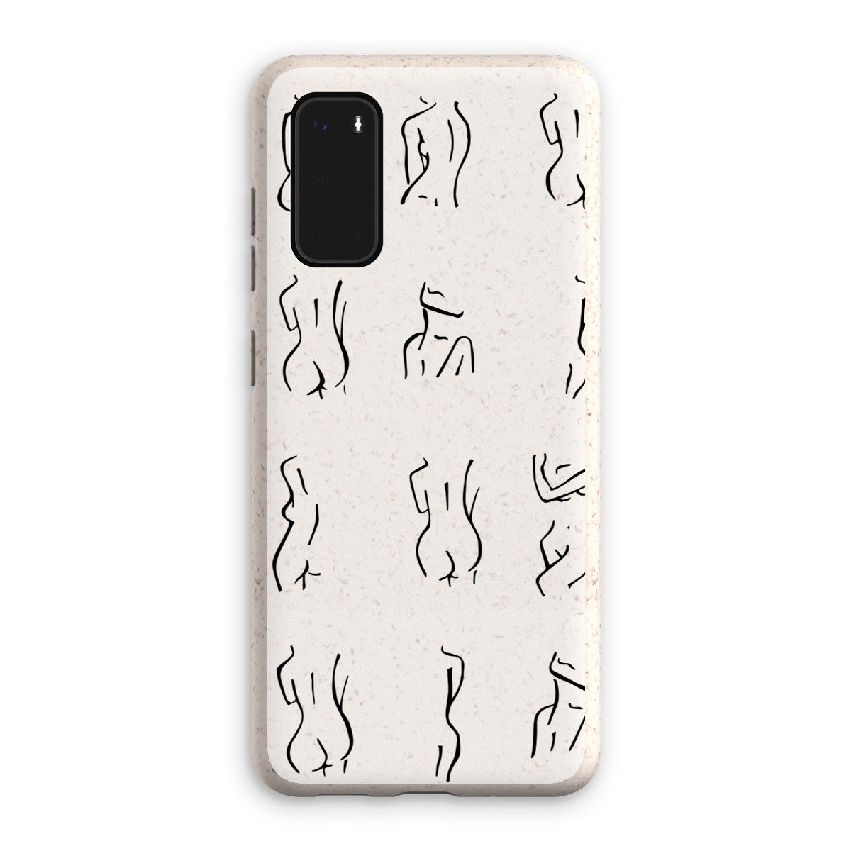 bodies bodies bodies (white) Eco Phone Case