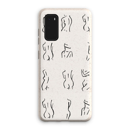 bodies bodies bodies (white) Eco Phone Case