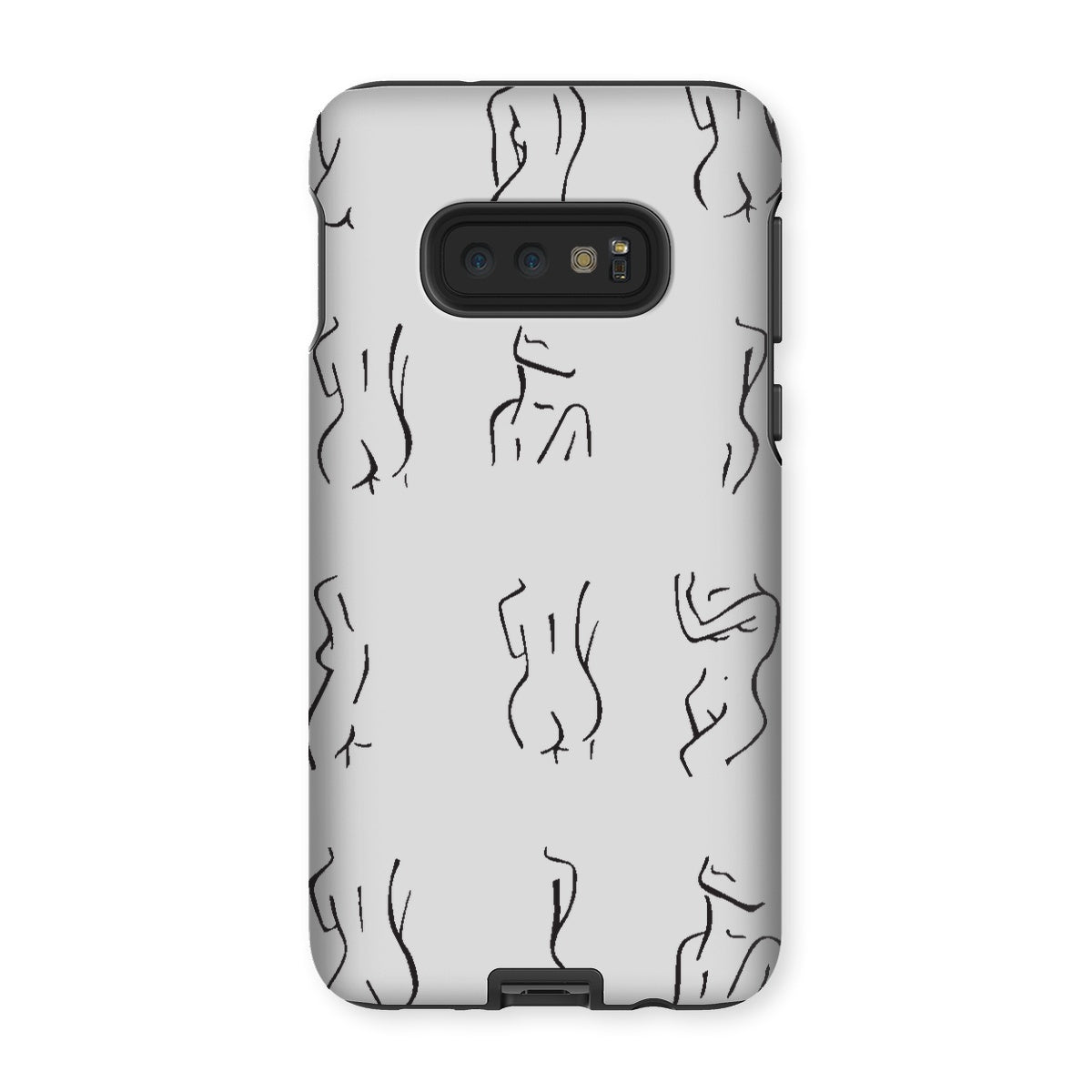 bodies bodies bodies (white) Tough Phone Case