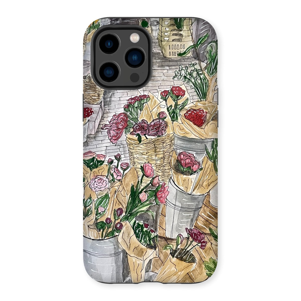 i can buy myself flowers Tough Phone Case