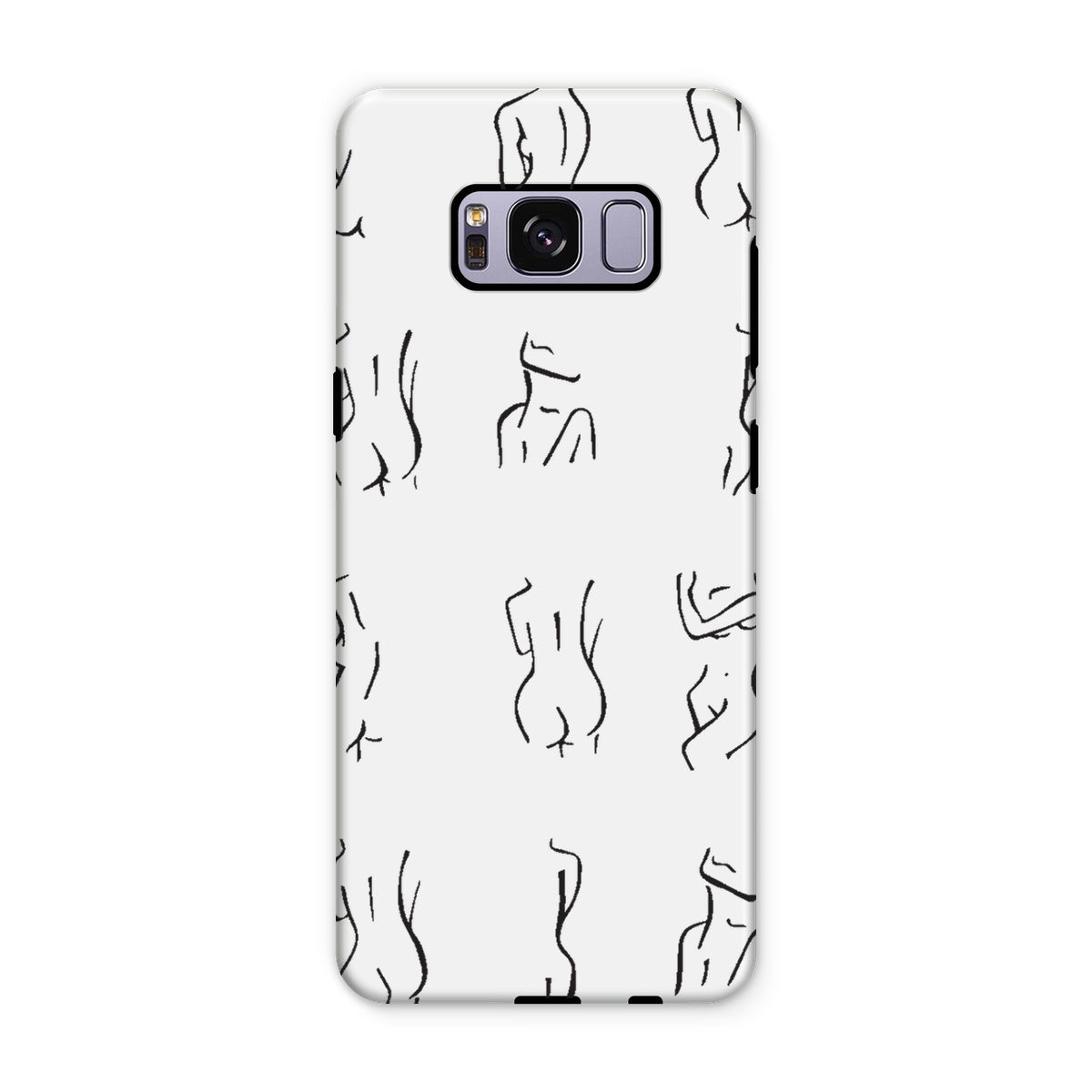 bodies bodies bodies (white) Tough Phone Case