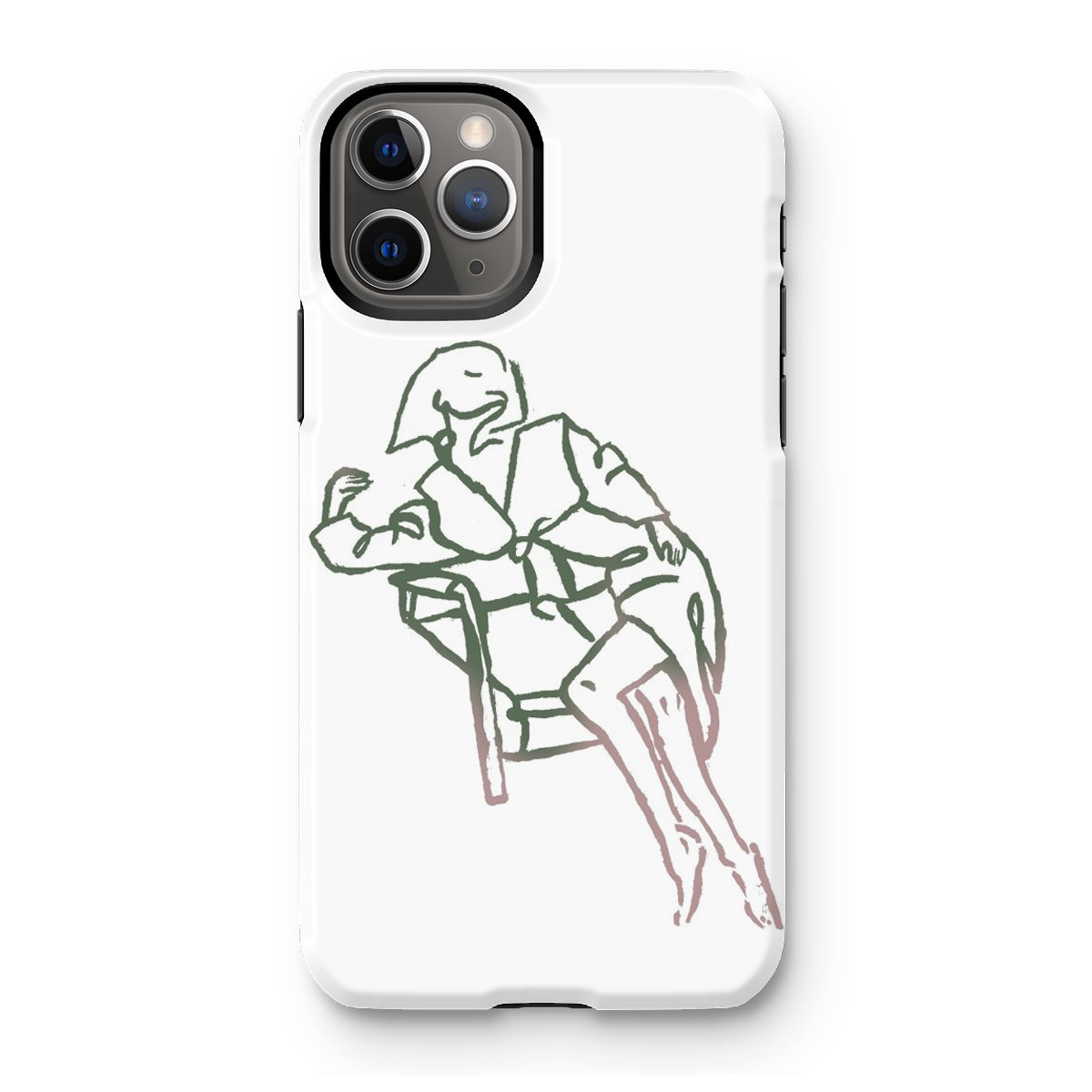 Sit back and look pretty Tough Phone Case