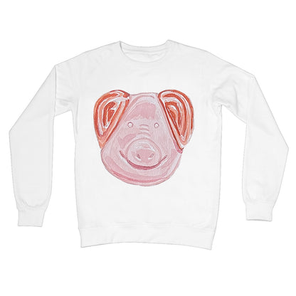 this is not a percy pig for legal reasons Crew Neck Sweatshirt