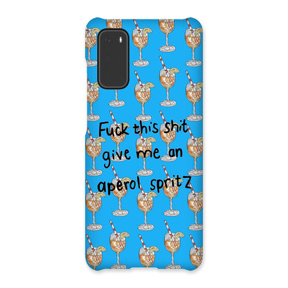 fuck this shit give me an aperol spritz Snap Phone Case