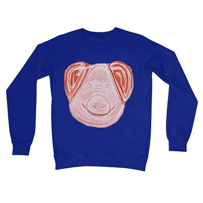 this is not a percy pig for legal reasons Crew Neck Sweatshirt