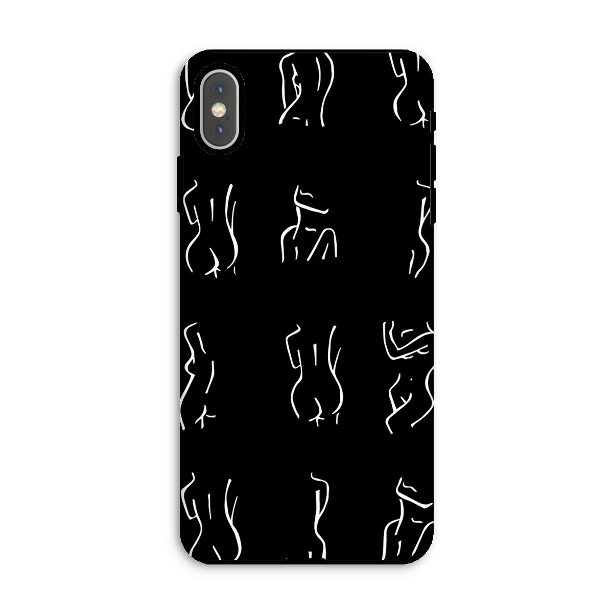 bodies bodies bodies (black) Tough Phone Case