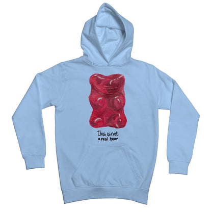 this is not a real bear Kids Hoodie