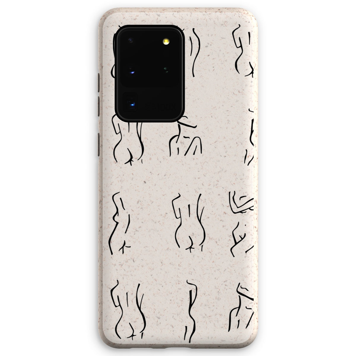 bodies bodies bodies (white) Eco Phone Case