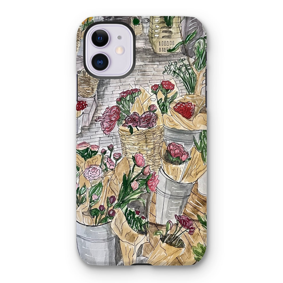 i can buy myself flowers Tough Phone Case