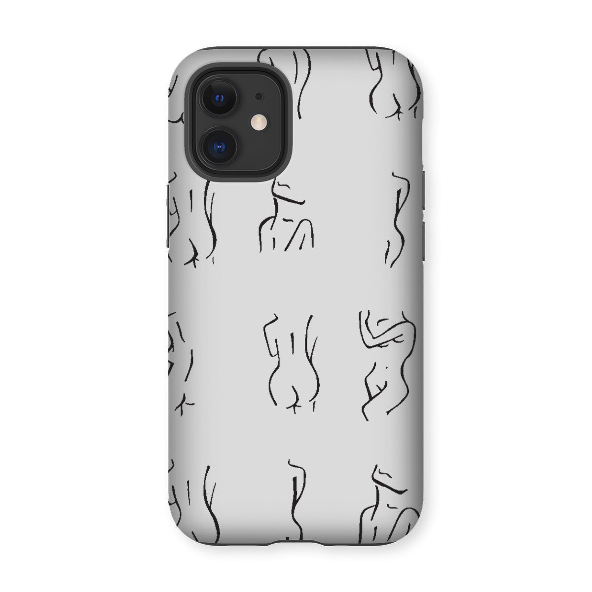 bodies bodies bodies (white) Tough Phone Case