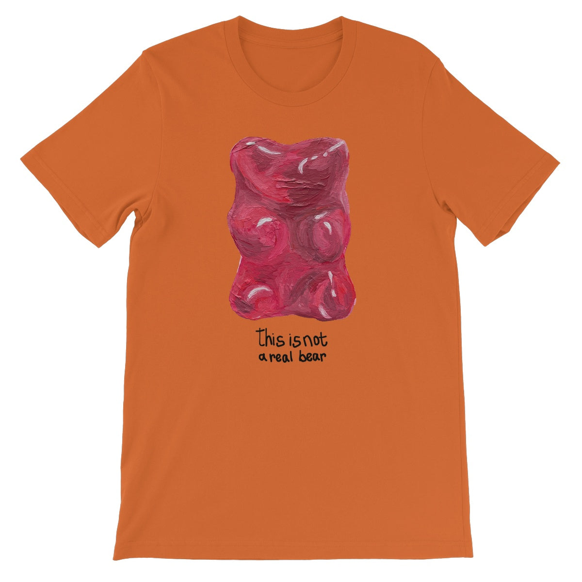 this is not a real bear Unisex Short Sleeve T-Shirt