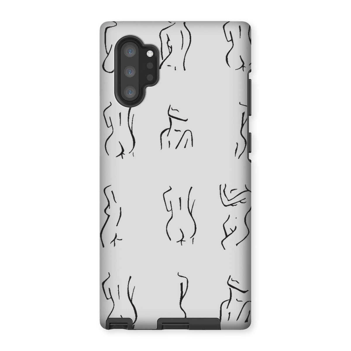 bodies bodies bodies (white) Tough Phone Case