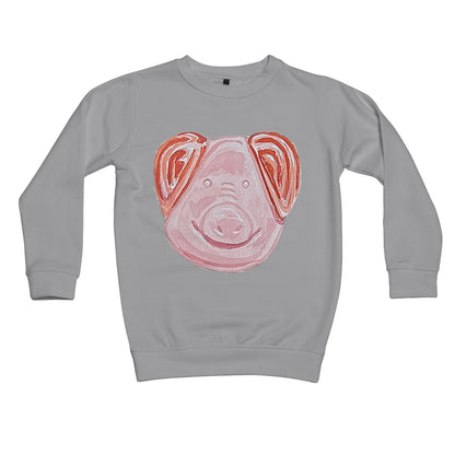 this is not a percy pig for legal reasons Kids Sweatshirt