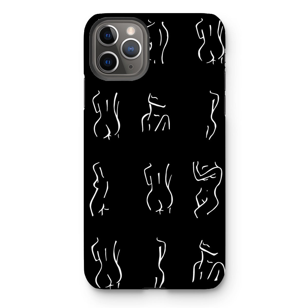 bodies bodies bodies (black) Tough Phone Case