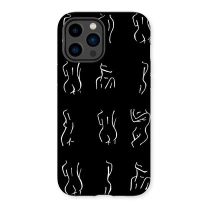 bodies bodies bodies (black) Tough Phone Case