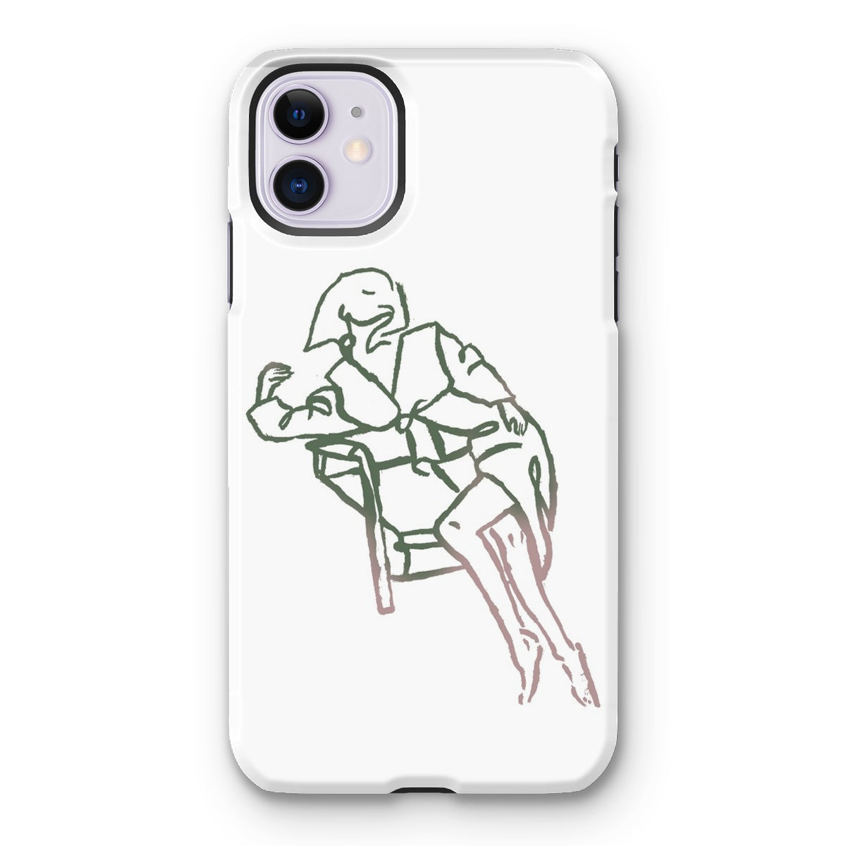 Sit back and look pretty Tough Phone Case