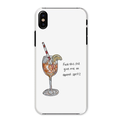 fuck this shit give me an aperol spritz Snap Phone Case