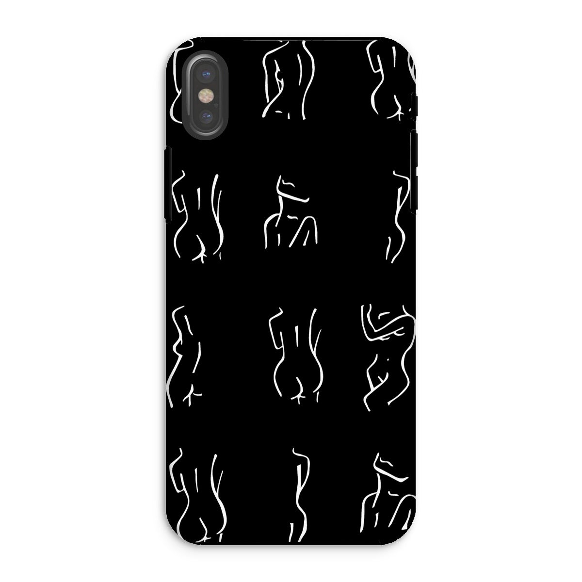 bodies bodies bodies (black) Tough Phone Case