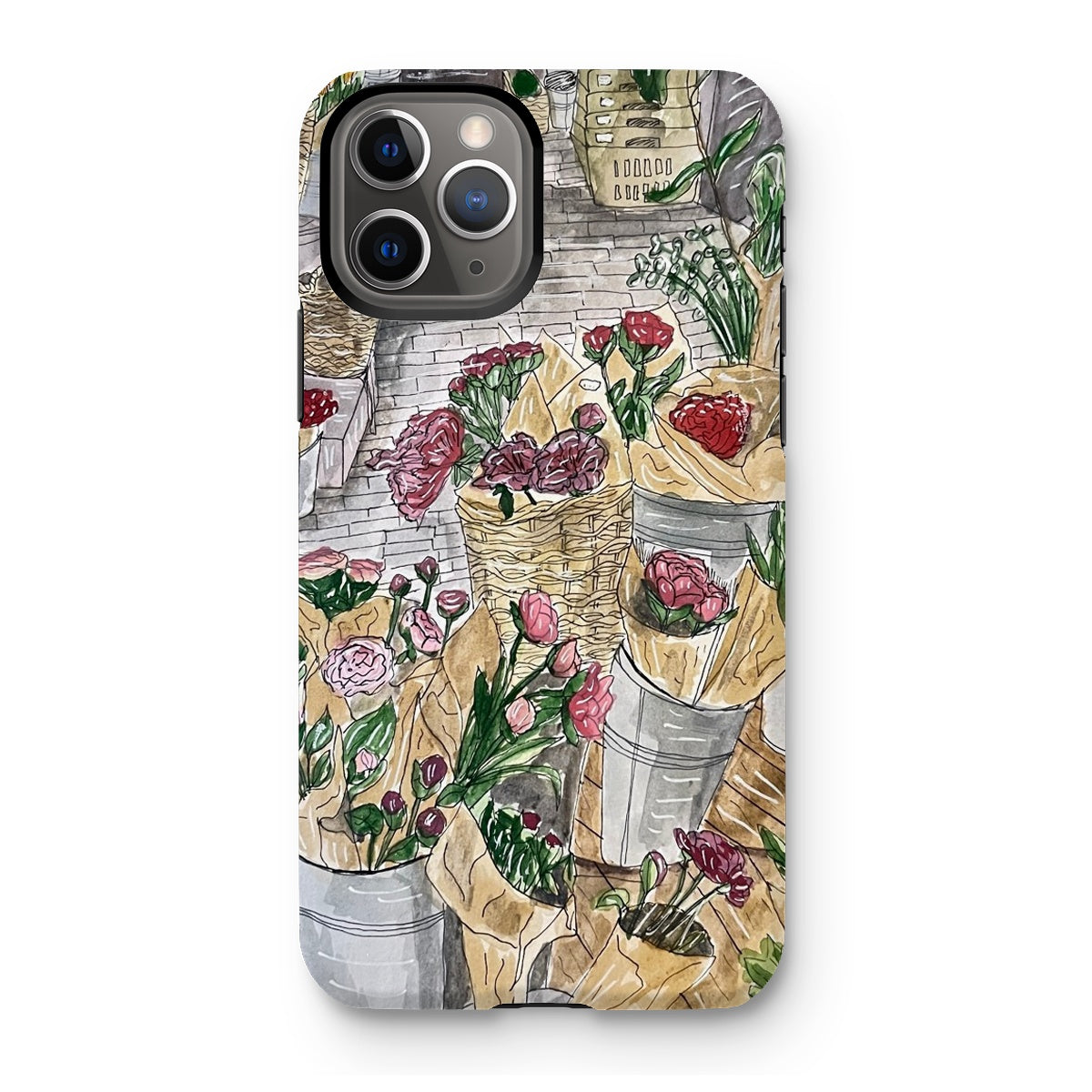 i can buy myself flowers Tough Phone Case